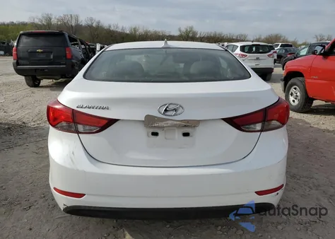 2015 Hyundai Elantra Se from USA, damaged, VIN 5NPDH4AE3FH644566
